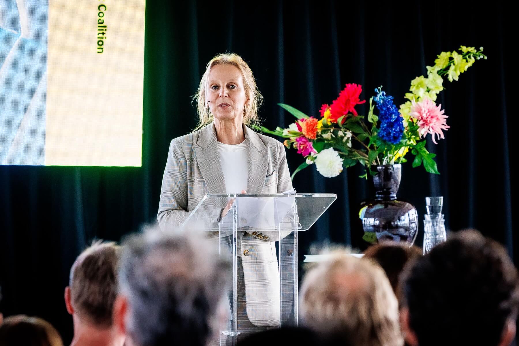 Barbera Wolfensberger on stage