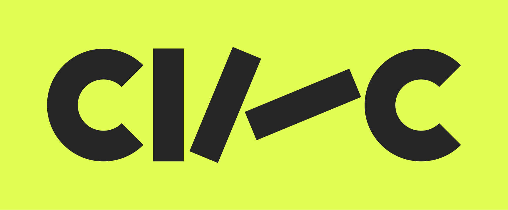 CIIIC logo geel op zwart